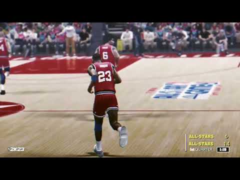 NBA 2K23 RETRO ALLSTARS (2K14 REMASTERED) Michael Jordan SMOOTH jumper🔥
