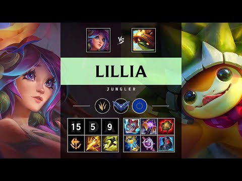 Lillia Jungle vs Rammus - EUW Diamond Patch 25.16