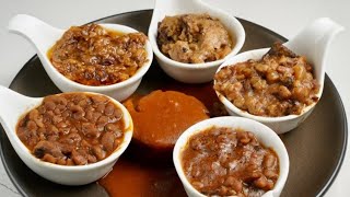 5 types of Chulent on 1 plate!  Menu for the entire family + Mega shabbos menu ONLY at Nostalgia!