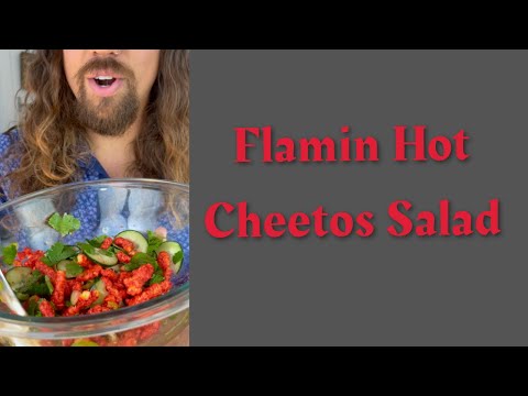 Fun Flamin Hot Cheetos Salad