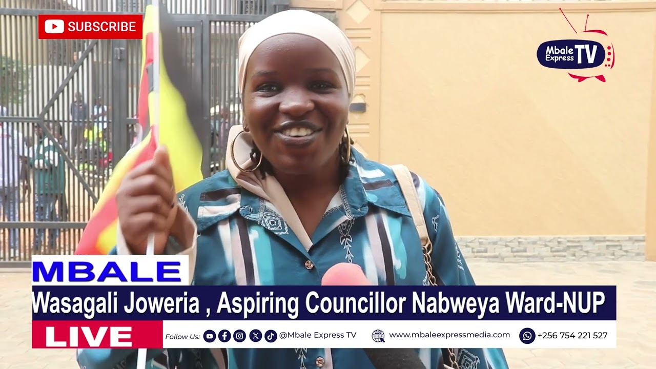 Wasagali Joweria, Aspiring Councillor Nabweya Ward 
