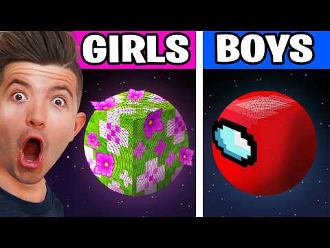 BOYS vs GIRLS Memes in Minecraft!