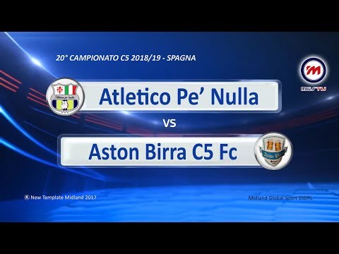 Campionato C5 2018/19 - Atletico Pe' Nulla vs Aston Birra