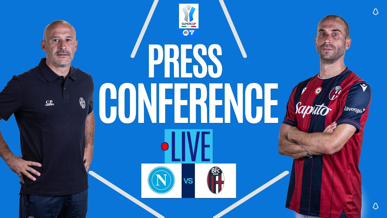 🔴 LIVE | Bologna Press Conference | Napoli-Bologna | EA SPORTS FC Supercup 2025/26