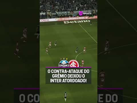 O CONTRA-ATAQUE MORTAL DO GRÊMIO ACABOU COM O CARLOS VINÍCIUS MARCANDO NO INTER! #shorts