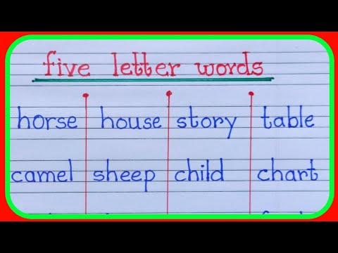 five letter words inEnglish|5letter wordsinEnglish|panchAksharwaleshabdEnglishmein|पाचअक्षरीस्पेलिंग