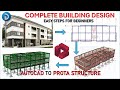 Complete Building Structural Design On Prota Structure Best For Beginners