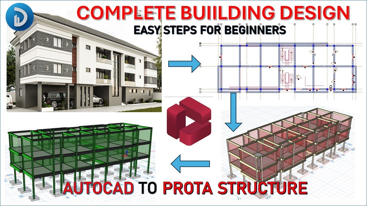 Complete Building (Structural) Design On Prota Structure (Best For Beginners)