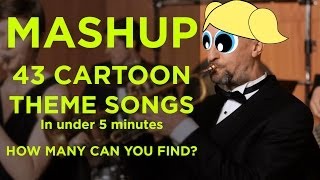 43 Cartoon Theme Song Mashup | Ensemble Connect