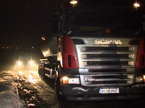 jurnal 23 01 2012 blocaj mateias si stoenesti vineri seara, mihaela ivascu