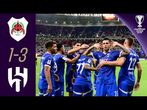 Cancelo with a stunner | Al Rayyan (QAT) - Al Hilal (KSA) | Highlights | AFC Champions League Elite™