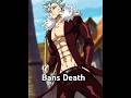 The Death Of Ban #sevendeadlysins #anime #fourknightsoftheapocalypse #animeedit
