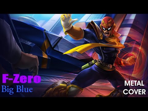 F-Zero - "Big Blue" Metal Cover