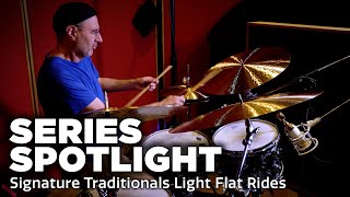 Video thumbnail for PAISTE CYMBALS - Series Spotlight - Signature Traditionals Light Flat Rides by Paiste Cymbals