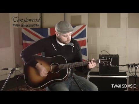 Tanglewood Demonstration - TW40 SD VS E