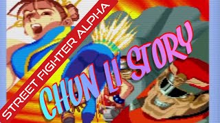Street Fighter Alpha 1: Chun-Li story (Full play through with ending)