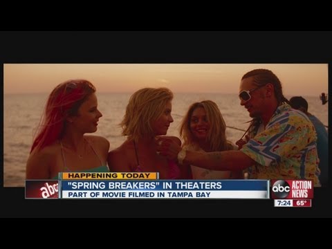 Spring Breakers opens this weekend