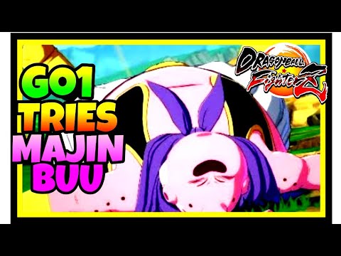 DBFZ Go1 tries Majin Buu with Trunks and Gogeta DRAGON BALL FIGHTERZ SEASON 3