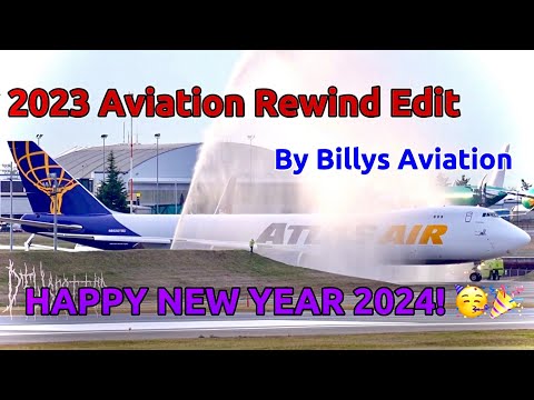 2023 Aviation Rewind Edit | Viva La Vida #aviation #rewind #newyear #2023 #avgeek #planes