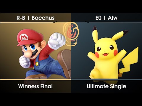 Salamender's Cup #1 Winners Final - Bacchus (Mario) Vs. Alw (Pikachu) SSBU Ultimate Tournament