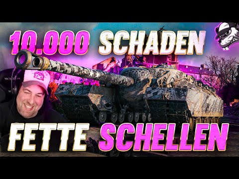 Der Endgegner T95 in Aktion mit mehr als 10.000 Schaden und fetten Schellen! [WoT - Gameplay - DE]