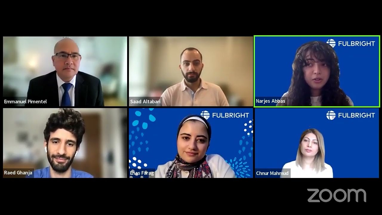 Fulbright Foreign Student Application Q&A Panel with Current Fulbrighters- March 30, 2022