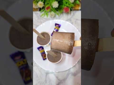 Only 2 Ingredients Chocolate Ice Cream #shorts #youtubeshorts