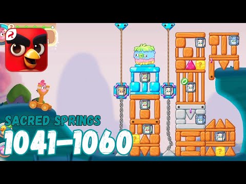 Angry Birds Journey: Levels 1041-1060 (Sacred Springs) Gameplay - Part 53