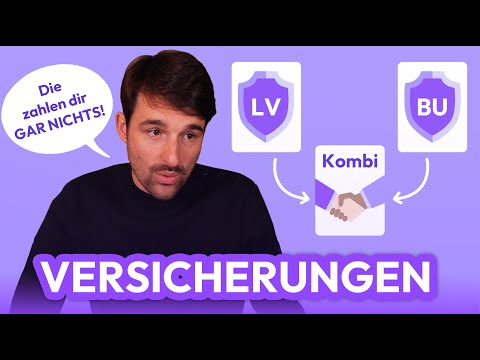 Darum sollte man Versicherungen NIE kombinieren! | Talk über BU-Versicherung