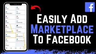 How to Add Marketplace to Facebook !