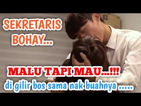 SEKRETARIS CANTIX DI GOYANG BOS SAMA ANAK BUAHNYA, rangkuman film sekretaris want