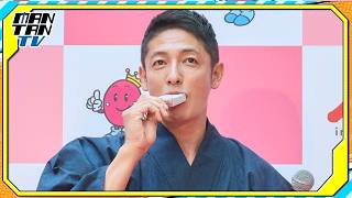 玉木宏、あずきバーの魅力を熱弁！井村屋・岩本社長は“固さの理由”を明かす