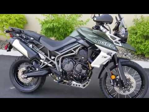2018 Triumph Tiger 800 Xcx - Matte Khaki Green