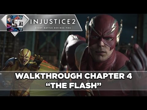 Injustice 2 - Gameplay Walkthrough - Part 4 / Chapter 4 "THE FLASH" | CenterStrain01