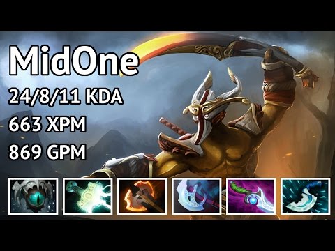 Dota 2 MidOne - Juggernaut highlights - Game 2914844290