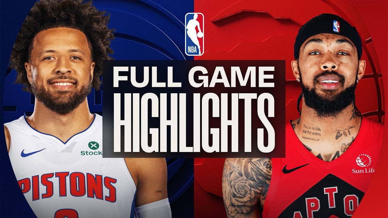 PISTONS at RAPTORS | FULL GAME HIGHLIGHTS | March 15, 2026