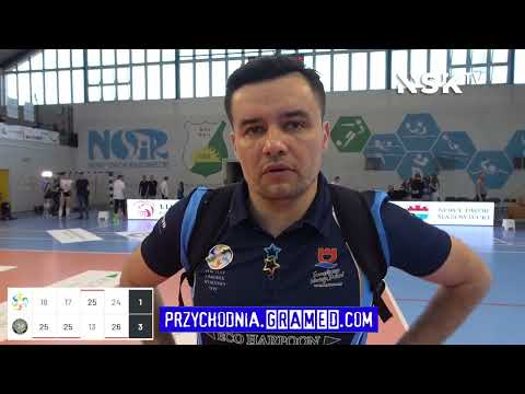 tv.nsk.pl [Tr. Bartosz Kujawski] 1LSK ECO HARPOON LOS Nowy Dwór Maz. - Enea Klub Siatkarski Piła 1:3