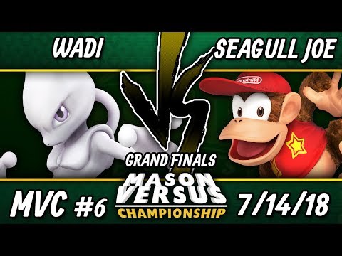 MVC Smash 4 - WaDi (Mewtwo, ROB) Vs. Seagull Joe (Diddy Kong, Donkey Kong) - WiiU Grand Finals