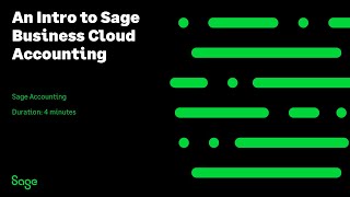 Sage Accounting Video