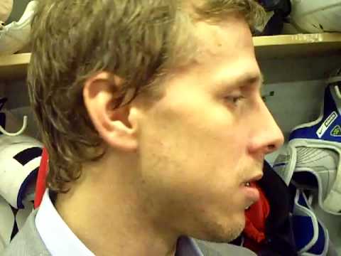 Stephen Weiss, Chicago pregame 10/2/09