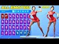 *NEW* DEMI SKIN Showcase with All Fortnite Dances & Emotes! (Fortnite Season 9 Skin)