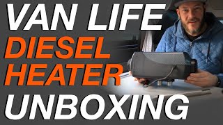 VanLife Chinese Diesel Heater Unboxing - Living The Van Life