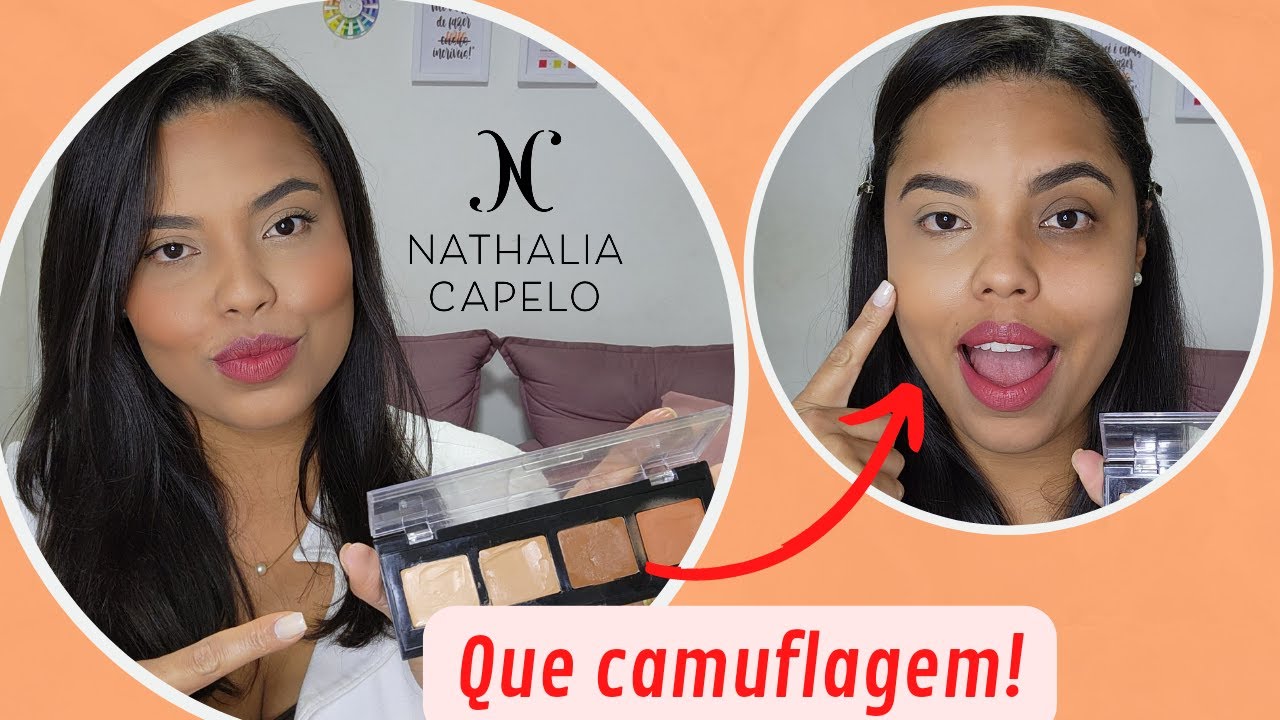 PALETA DE CORRETIVO CAMUFLAGEM NATH CAPELO - por DENISE MONTEIRO