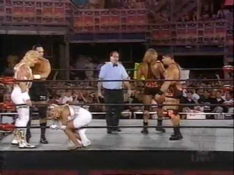 (3.10.1997) Road to Uncensored 1997 Part 1 - High Voltage vs. Jeff Jarrett & Steve McMichael.avi
