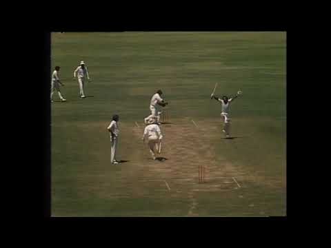 1976-77 Pakistan vs Australia Sydney Last day's play highlights