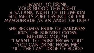 Theatres Des Vampires - Til the Last Drop of Blood Lyrics