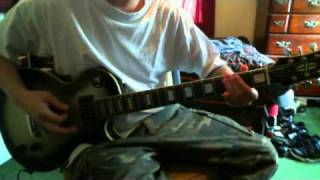 damageplan blunt force trauma guitar cover