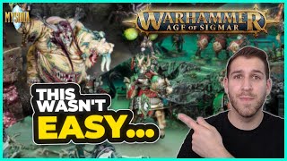 Recapping My Latest AoS Match VS Nurgle | Age of Sigmar 4th Edition