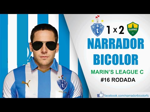 Narrador Bicolor - Paysandu 1x2 Cuiabá (Marin's League C - #16 Rodada)