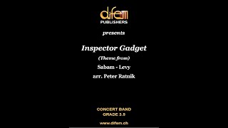 Inspector Gadget, from the Hit Movie, Saban and Levy, arr  Peter Ratnik